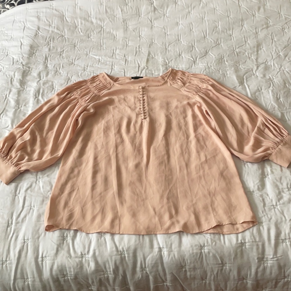 Ann Taylor beige blouse
